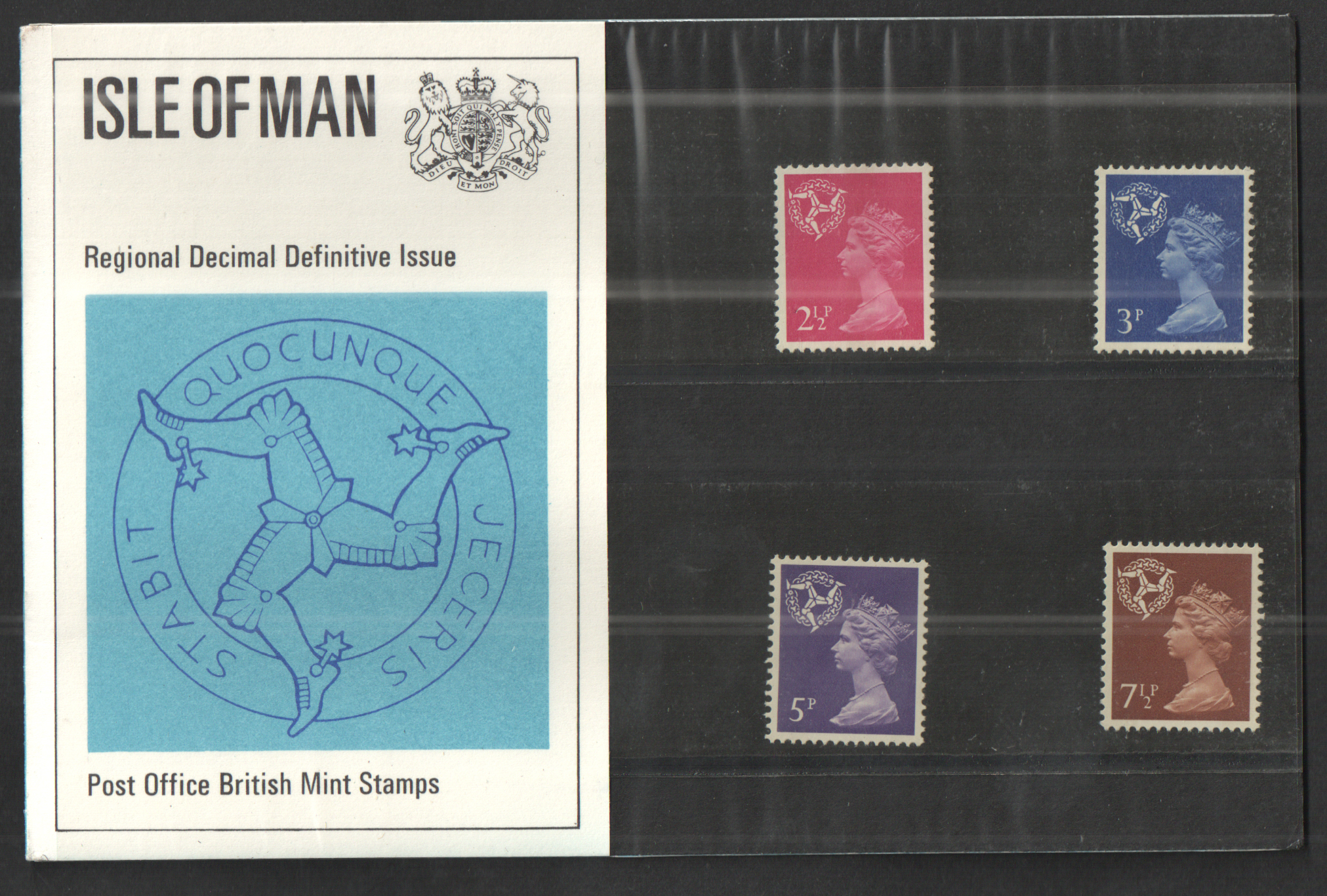 1971 Isle of Man Definitive Royal Mail Presentation Pack 30